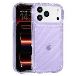 Aurora Wave maska za iPhone 17 Pro Max - ljubičasta