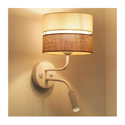 Brilagi - Zidna lampa ROYAL YUTE 1xE27/15W/230V + 1xG9/6W bež/krem/bela