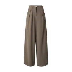LeGer by Lena Gercke Hlače z naborki Camilla rjava
