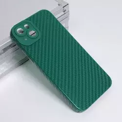 TERACELL Maska za iPhone 14 Plus 6.7 Silikon Line zelena