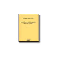 CORIGLIANO:CONCERTO FOR CLARINET NOTE ZA PIHALA