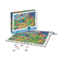 Sentosphére Puzzle 100 kosov - Iskanje in najdi - Praznična prireditev