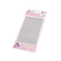 Samolepilni kamenčki na lepilnem traku O4 mm - kristal