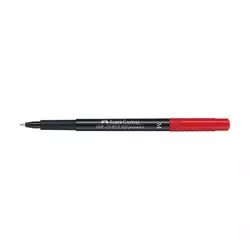Flomaster OHP M 1mm Faber Castell crveni 07494