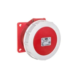 PCE Vtičnica 32A 4P 400V /75x75/ rdeča IP67 POWER TWIST 3242-6