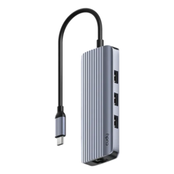 Cudy USB-C HUB UH606 sa Gigabit Ethernet portom, 6-u-1