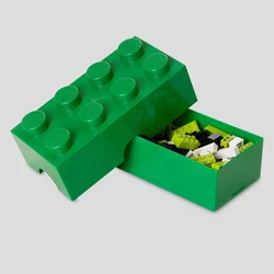 LEGO Kutija za odlaganje ili užinu/ mala - tamno zelena