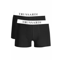 Trussardi Komplet muški donji veš TRU2UTR01, 2 komada, Crni