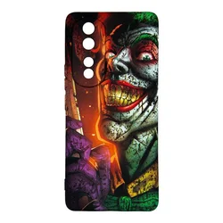Maska za telefon SVETLECE za Huawei Honor 80 Pro DZ9/1, Crna