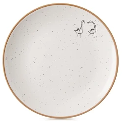 shumee Bež keramični desertni krožnik 20 cm