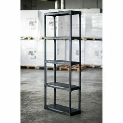 ARTPLAST Plastična polica 176x60x30 cm 5 nivoa siva