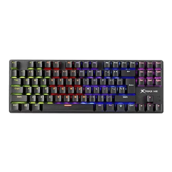 XTRIKEME Gaming tastatura sa RGB pozadinskim osvetljenjem USB XTRIKE GK986 crna