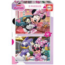 EDUCA Puzzle Minnie 2x20 kosov