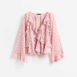Reserved - Bluza s volanima