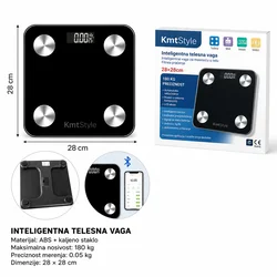KMT Digitalna vaga, Crna