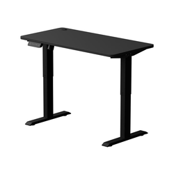 Radni sto podesiv po visini LEVANO 120x60 cm, crne boje