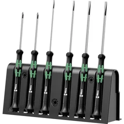 Wera 2035/6 05118150001 Set odvijača i stalak, za elektroničare, 6 komada ( WERA 118150 )