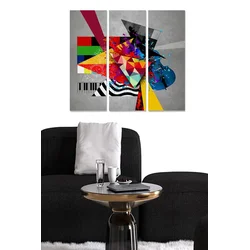Set slika Wallity MDF8156489, 3 dijela