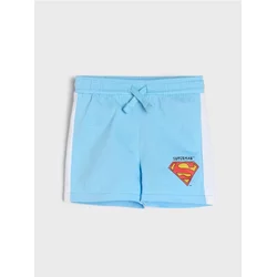Sinsay - Kratke pantalone Superman - bledoplavo