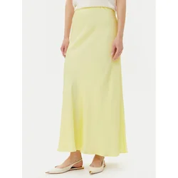 ViCOLO Maxi krilo Gonna TD0472 Rumena Slim Fit