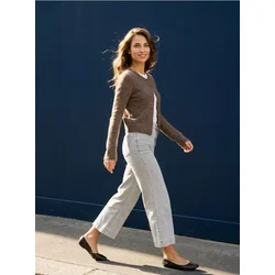 Sinsay - Culotte farmerke - svetlo siva
