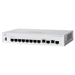 Cisco CBS350 Managed 8-port SFP, Ext PS, 2x1G Combo (CBS350-8S-E-2G-EU)