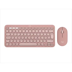 LOGITECH set bežična tastatura i miš Pebble 2 Combo Rose V/Bluetooth, Logitech Bolt