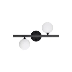 Opviq Domino 11038 Zidna lampa, Crna