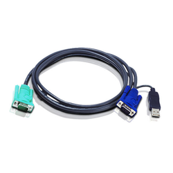 KVM Sw. Aten kabel (PC) 3.0m USB