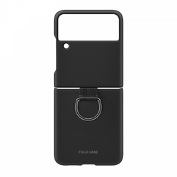 Futrola Elegant Fold design za Samsung F721B Galaxy Z Flip 4 5G crna