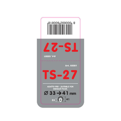 Lampa Accessories Nastavak auspuha TS-27, 33-41 mm