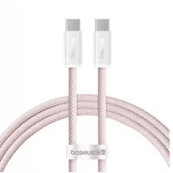 BASEUS Dynamic kabel, USB-C - USB-C. 2 m, 100W, roza (P10367000411-01)