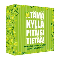 UNBRANDED Tämä Kyllä Pitäisi Tietää -Kviz