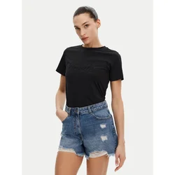 Silvian Heach Majica GPP25110TS Črna Regular Fit