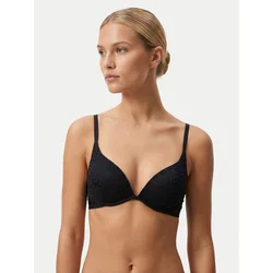 Tommy Hilfiger Push-Up nedrček UW0UW06347 Črna