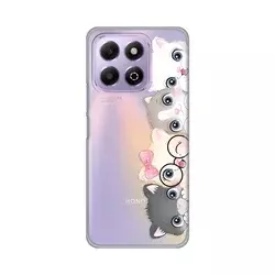 Torbica Silikonska Print Skin za Honor X6b Cats