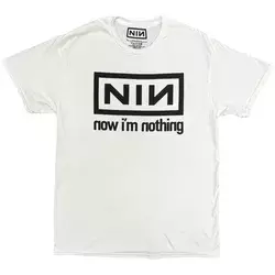 Nine Inch Nails Now Im Nothing White M Majica