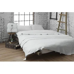 Hanah home Ćebe Pom Pom, 150x200cm, Krem