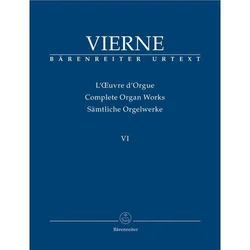 VIERNE:COMPLETE ORGAN WORKS 6