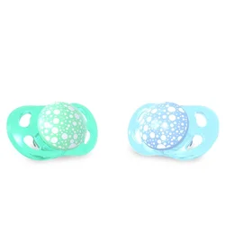 Twistshake  Varalica Silikon 0-6M Pastel Blue Green 2/1