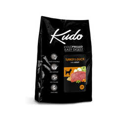 Kudo Low Grain hrana za pse - Turkey and Duck Mini Adult 12kg