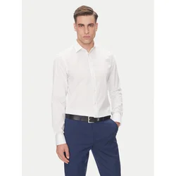 Calvin Klein Srajca LV019EU029 Bela Slim Fit