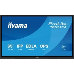 IIYAMA Interaktivni ekran 65 TE6513A-B3AG IPS 3840x2160/Android 14/8ms/HDMI/DP