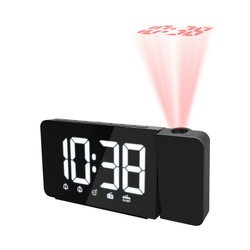 Solight CA04 - Radijska budilka z LED zaslonom in projektorjem 1xCR2032/5V