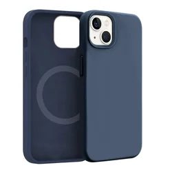 Maska Summer color Magsafe za iPhone 15 Plus, Tamnoplava