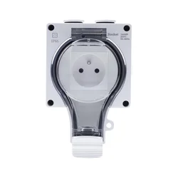 Solight 5B350 - Utičnica za vlažna okruženja 230V/16A IP66