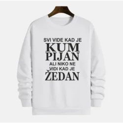 MAFIMI Muški duks Pijani kum, Beli