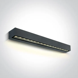 ZIDNA SVJETILJKA LED 13W 3000K IP65-ANTRACIT