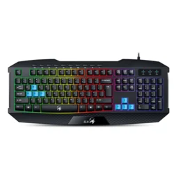 Tipkovnica GENIUS K215 USB CZ+ SK črna + Copilot 31310474118
