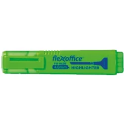 Označevalec, 1-4 mm, FLEXOFFICE HL05, zelen